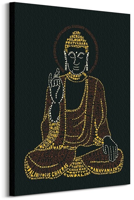 Pyramid Posters Citography (Buddha) - Obraz na płótnie WDC99242