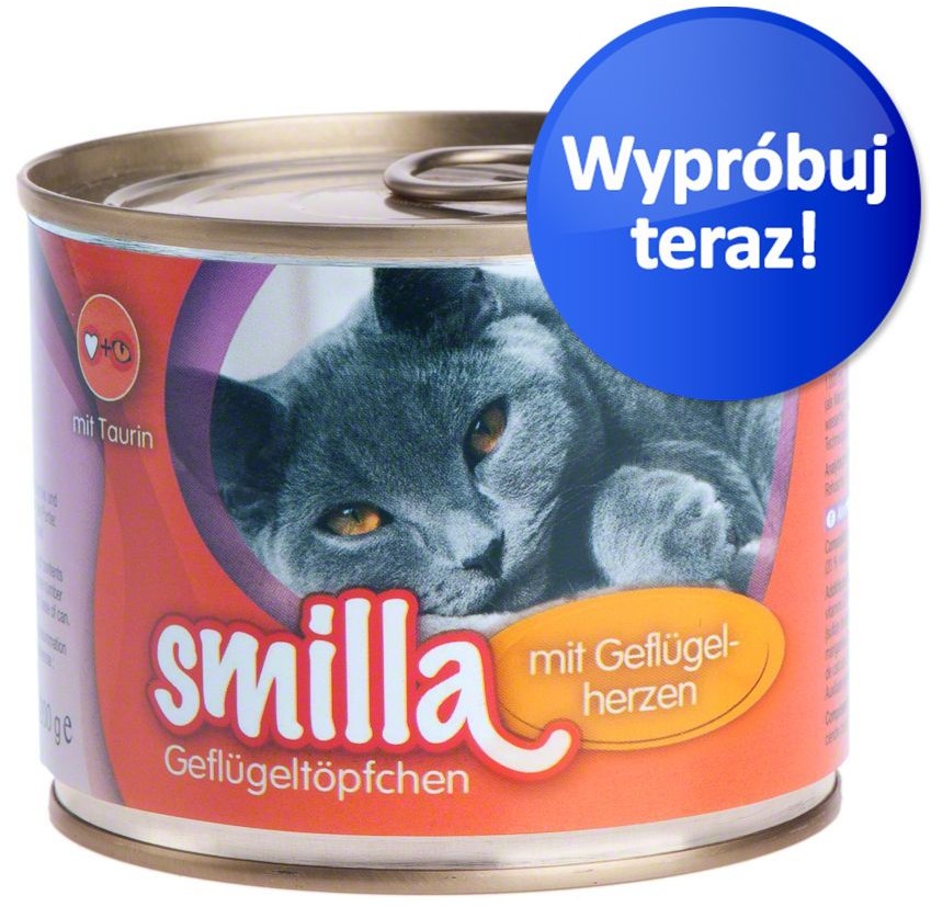 Smilla z drobiem 4 różne smaki 6 x 800 g