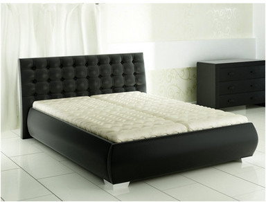 MK FOAM Łóżko 81217 Tapicerowane z pojemnikiem Koło