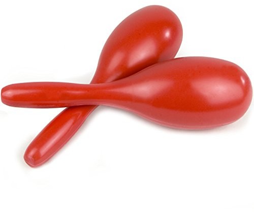 Tiger jakości mar49 RD  Maracas wykonana z tworzywa sztucznego  czerwony MAR49-RD