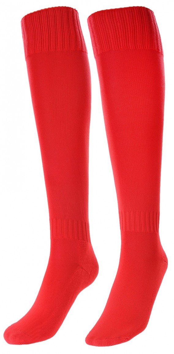 Iskierka getry PIŁKARSKIE SENIOR 42-44 czerwone