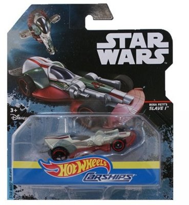 Mattel Autostatki kosmiczne Star Wars Zabawka Boba Fett DPV28