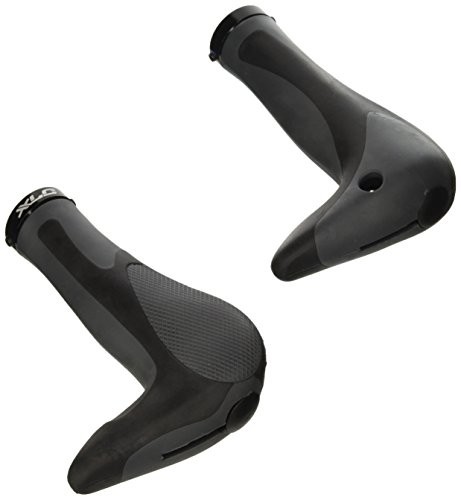 XLC Xlc Hitch Gr-G16 2501588100 Gripy, Szaro-Czarne (2501588100_schwarz/grau)