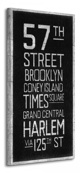 Art group Digital New York Destination - Obraz na płótnie WDC93027