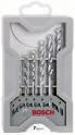 Bosch 7-częściowy zestaw do kamienia CYL-1 3; 4; 5; 6; 6; 7; 8 mm 260701
