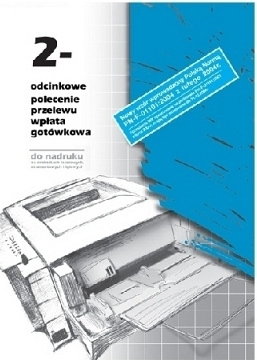 MICHALCZYK&Prokop DRUK M POLECENIE PRZELEWU DO NADRUKU 2-ODC. 100ST F-110-2