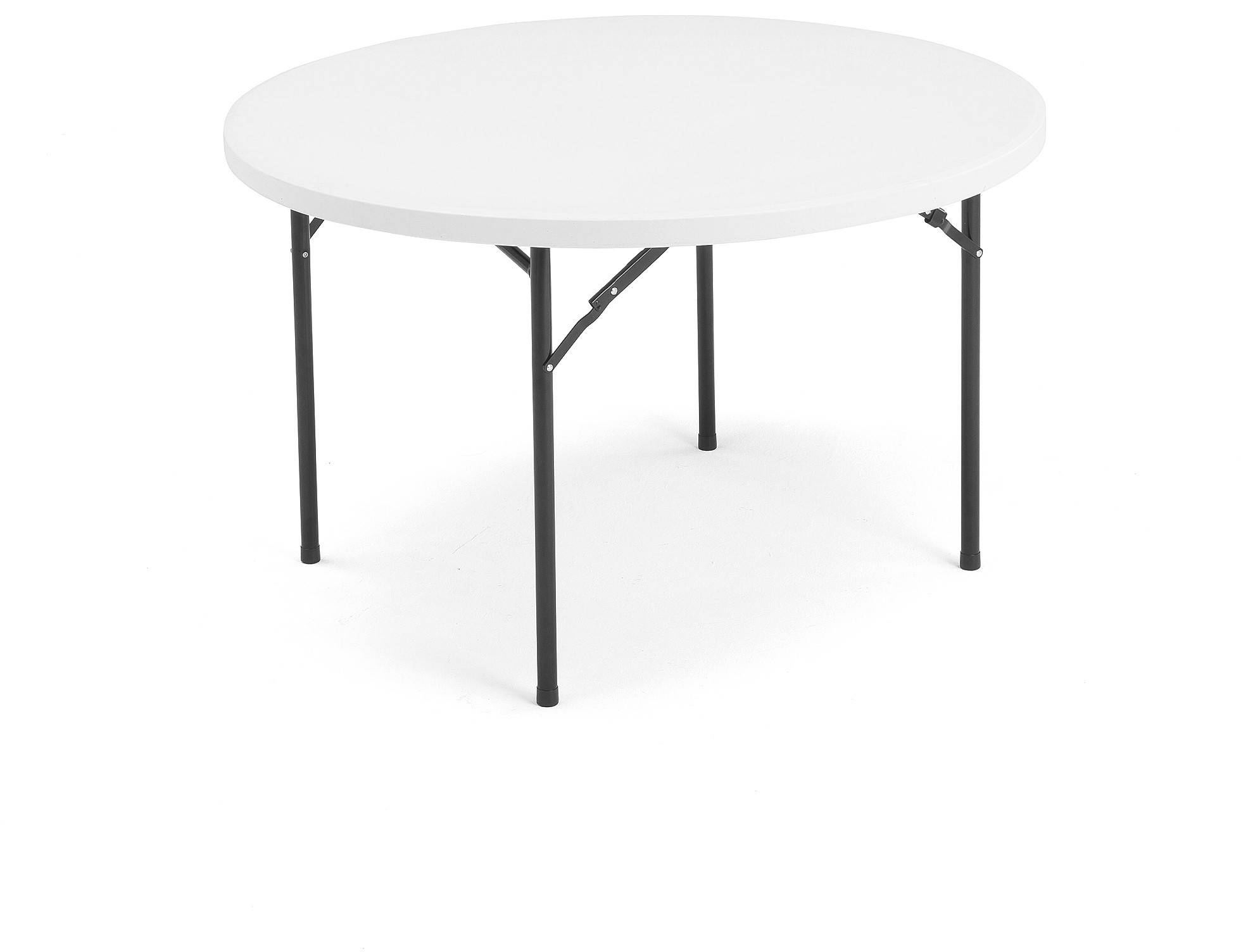 AJ Okrągły plastikowy stół składany 1220 mm 116451
