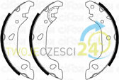 CIFAM Zestaw szczęk hamulcowych 153-080