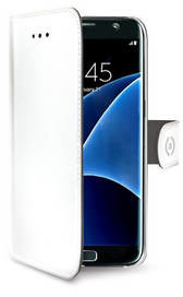 Celly Etui na komórkę WALLY pro Samsung Galaxy S7 Edge WALLY591WH) białe