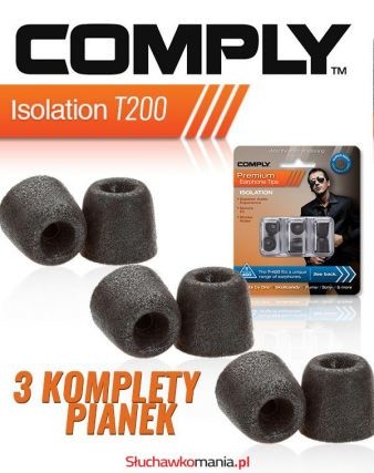 Comply Pianki Isolation Series T200 Isolation Series T200