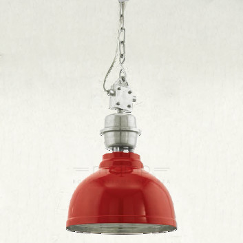 Eglo LAMPA wisząca GRANTHAM 49177 metalowa OPRAWA zwis IP20 kopuła Czerwony