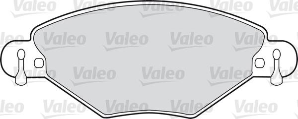 VALEO klocki hamulcowe 598419 598419