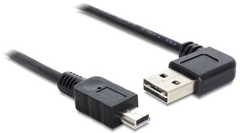 Delock 1m USB 2.0 A - miniUSB m/m kabel USB