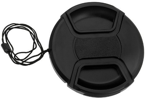 Fotodiox 82 MM Inner Pinch Lens Cap with Cap Keeper 05CAPT82x1