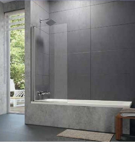 Huppe Design pure parawan nawannowy 1-częściowy 75 H:1500 - 8P1901087322