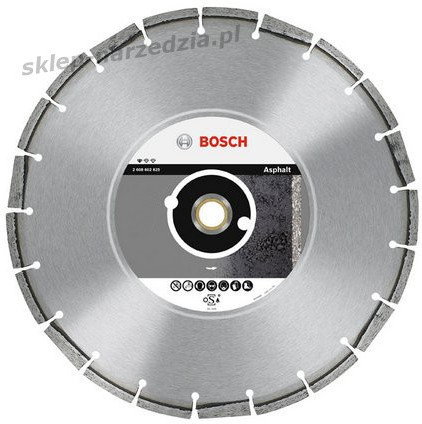 Bosch Tarcza diamentowa ASPHALT D350x25.4 Professional (do asfaltu) 2 608 602 62