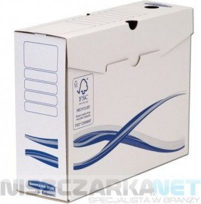 Fellowes Pudełko na akta A4+ - grzbiet 100mm - opk 25szt - Bankers Box Basic