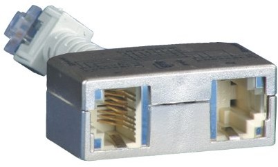 BTR Netcom BTR Ethernet Ethernet Cable sharing Adapter pnp 3-częściowy zestaw Ethernet Ethernet VE = 2 130548-03-E