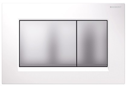 Geberit Sigma 30 przycisk do wc biały chrom mat biały 115883KL1 115.883.KL.1