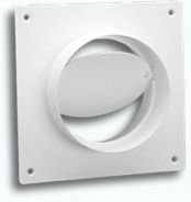 Łącznik kanałów okrągłych DOMUS z zaworem zwr. fi 12,5 kod 595