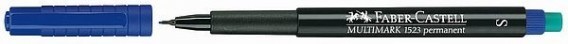 FABER-CASTELL MARKER MULTIMARK OHP PERMANENTNY S NIEBIESKI
