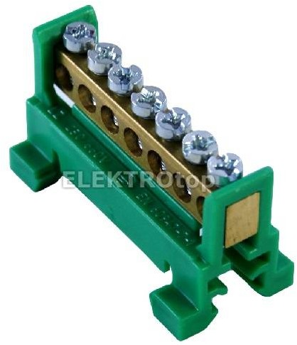 Pawbol Listwa zaciskowa LZ 7/Zielona E.4020