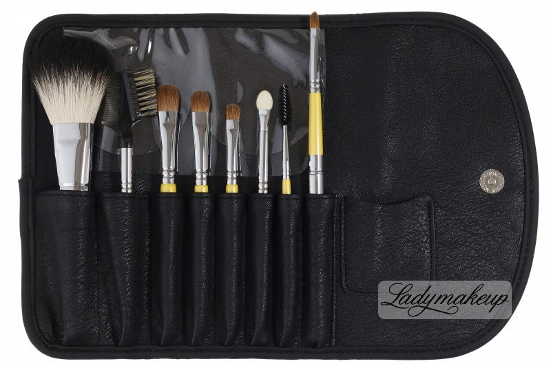 KRYOLAN Zestaw 8 pędzli krótkich w etui - ART. K801