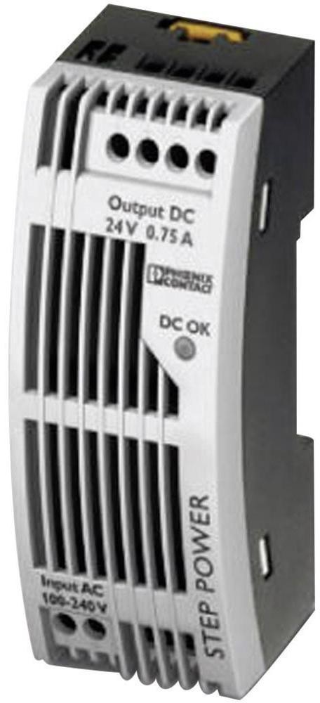 Phoenix Contact Zasilacz na szynę DIN Contact STEP-PS/1AC/24DC/0.75/FL 24 V/DC 0.83 A 18 W