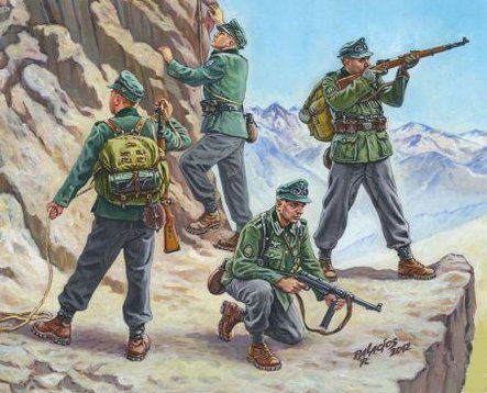 Zvezda German Gebirgsjager 19391943 6154