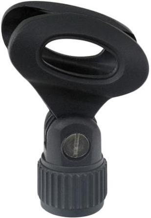 Pronomic Zacisk na mikrofon - Gwint montażowy z mosiądziu, czarny 00021814