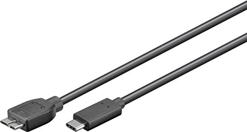 Фото - Кабель Goobay 67995 USB-C to micro-B 3.0 cable Round cable, SuperSpeed data trans 