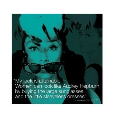 Pyramid Posters Audrey Hepburn (Życiowe cytaty) - reprodukcja PPR45140