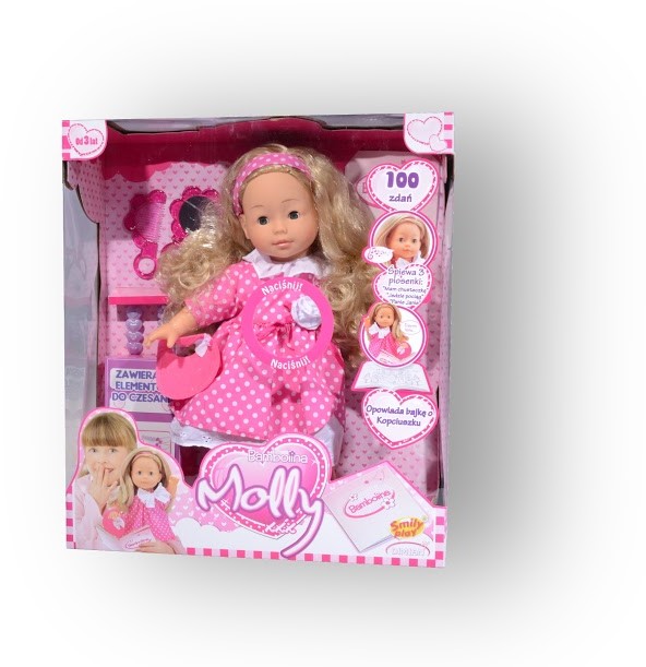 Smily Play Bambolina Lalka MOLLY 100 SŁÓW BD1306PL 34900