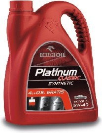 Orlen Platinum Classic Gas Synthetic 5W-40 4,5L