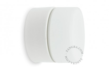 Wodoodporna Porcelanowa Lampa Zangra Biała ref. light.o.017.c.w.011