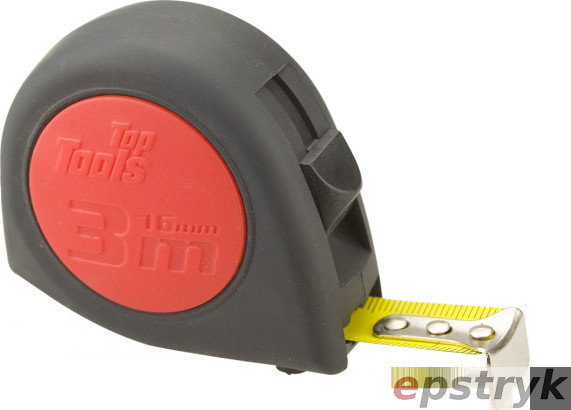 Top Tools Miara zwijana stalowa 3 m x 16 mm 27C313