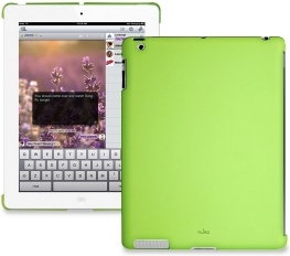 PURO Back Cover Etui plecki iPad 2 (zielony PAD2BCOVERGRN