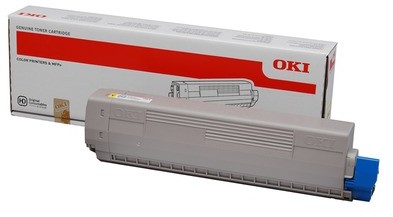 Toner OKI C823 C833 C843 Yellow 7k) 46471101