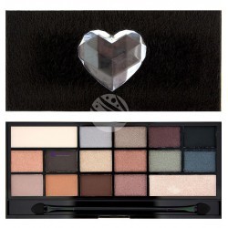 Makeup Revolution Makeup Revolution I Love Makeup Palette paleta 16 cieni do powiek Underneath Fur) 22g
