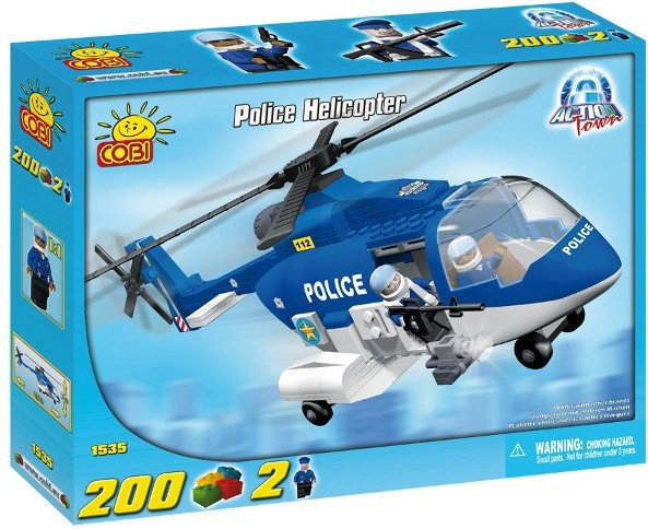 Cobi Action Town - helikopter policyjny 1535