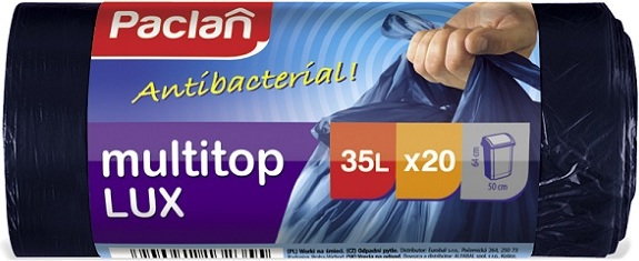 Paclan Worki na śmieci Multi-Top Lux 35L x 20szt.
