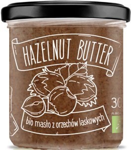 Diet-Food Masło z Orzechów Laskowych HAZELNUT BUTTER 300g EKO MIPMASORZELAS