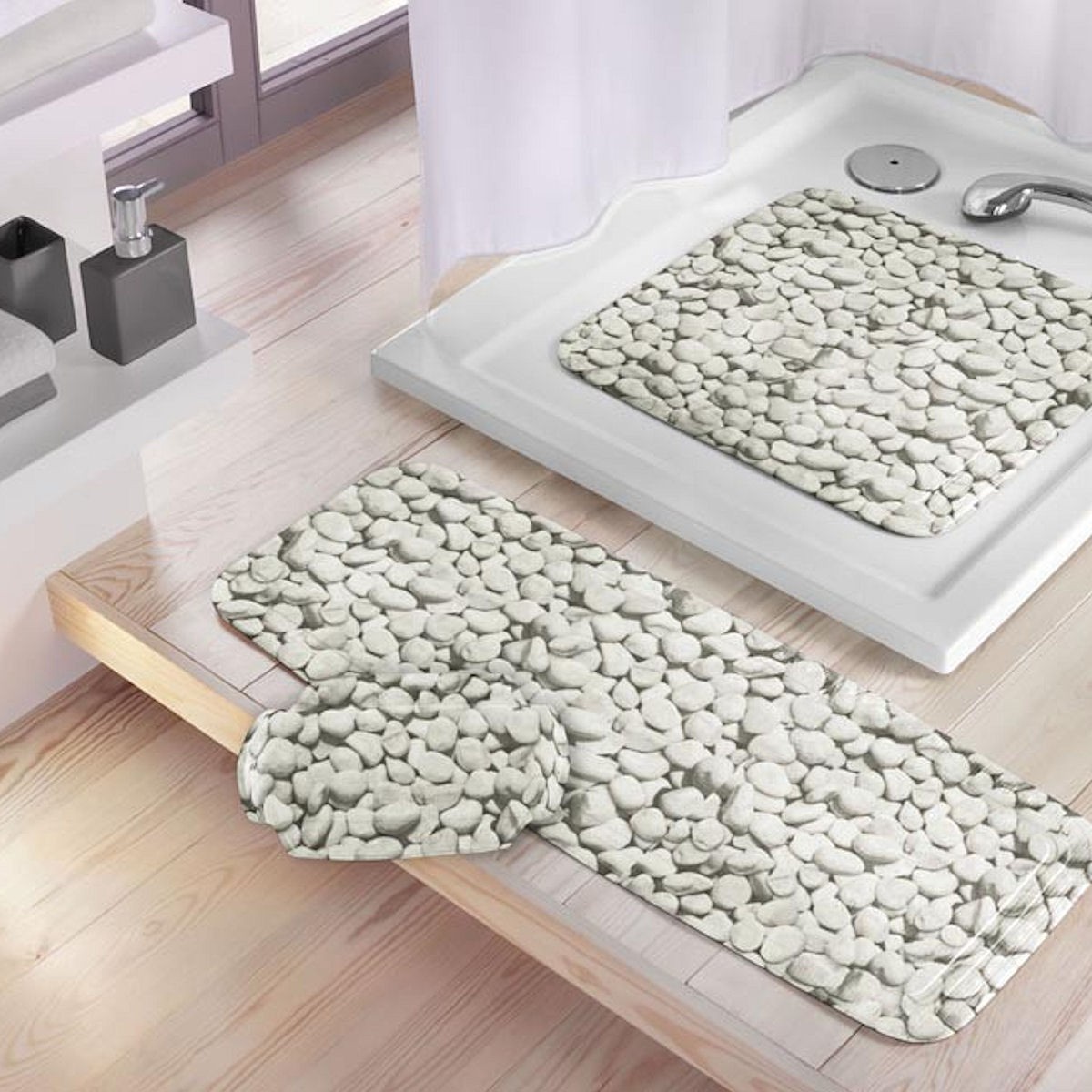 Kleine Wolke Stepstone Grey mata kąpielowa 4387189002