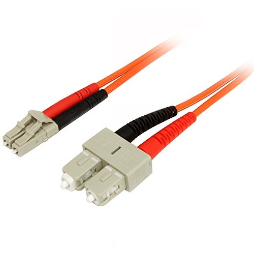 STARTECH.COM Startech.COM 2 m Multimode 50/125 Duplex Fiber Patch Cable LC  SC  Włókno szklane kabel sieciowy 50FIBLCSC2