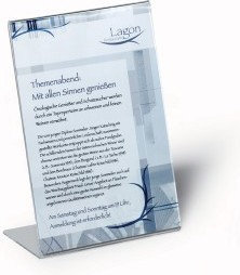 DURABLE stojak prezentacyjny A5 2 sztuki