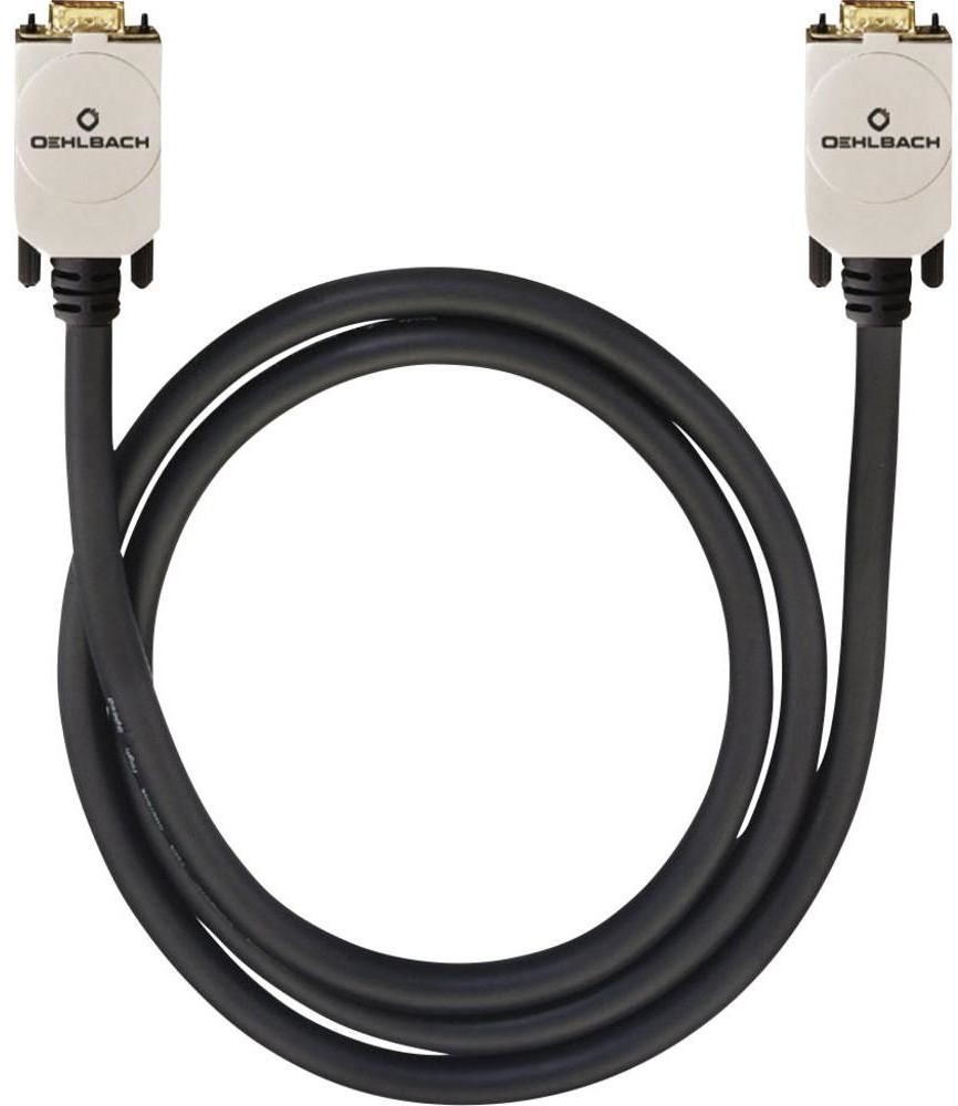 Oehlbach Kabel TV Monitor VGA 9009 [1x Złącze męskie VGA - 1x Złącze męskie VGA