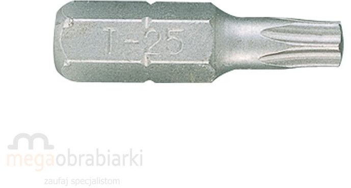 KING TONY Bit do śruby Torx T30 z zabezpieczeniem 102530U
