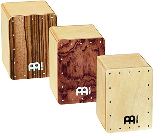 Meinl Percussion meinl Percussion SH50 zestaw Mini Cajon shaker zestaw, 50 X 50 X 70 MM, 3 sztuka SH50-SET