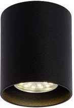 Lucide BODI plafon Round GU10 excl D8 H9.5cm Czarny 09100/01/30