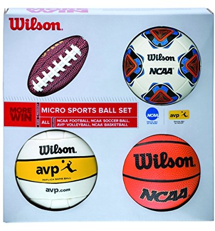 Wilson Micro Sports Ball Set, Wielokolorowa (X0544)